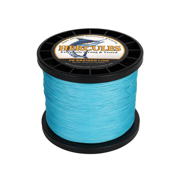 HERCULES 1500M 1640Yds Blue 10lb-250lb PE Braid Fishing Line 12 Strands HERCULES
